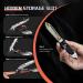 BEZOX Heavy Duty Nail Clippers with Catcher - Ergonomic Lever for Impeccably Manicured Fingernails and Toenails - Champagne - Buy Online on SooperMarket.com