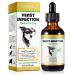 Yeast Infection Treatment for Dogs Natural Yeast Infection Drops Supports Dog Itch Relief Dog Ear Infection Dog Allergy Relief Pet Supplies Dog Herbal Supplement Bacon Flavor - 2 Fl Oz / 60ml