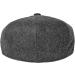 JANGOUL Men Wool Blend Newsboy Cap Tweed Cabbie Hat Snap Brim Dark Grey 7 3/8 - Buy Online on SooperMarket.com