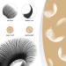 LASHVIEW Ellipse Flat Eyelash Extensions 0.15mm C Curl Mixed Tray 8-15mm - Mink Black Individual Lashes for Professional Salon Use - Buy Online on SooperMarket.com
