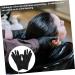 Gogogmee 3 Pairs Hair Shampoo Gloves Black Rubber Gloves Reusable Men Shampoo Dying Man Tool Belt Hair Dye Large - Buy Online on SooperMarket.com