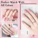 28g Acrylic Nail Powder Set for French Manicure - White, Clear, Black, Nude | HJ-NAP017 (No.12) - Buy Online on SooperMarket.com