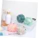 NOLITOY 4pcs Colorful Large Bath Balls - Body Wash Sponges Loofah Scrubbers & Bathroom Essentials for a Refreshing Shower Experience - Buy Online on SooperMarket.com