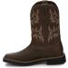 Justin Original Work Boots Men's Stampede Pull-On Square Toe Work Boot - Tan (Size 11.5 Wide) - Buy Online on SooperMarket.com