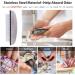 3-Piece Stainless Steel Nail Brush Set - Vibury Hand Wash Brushes for Cleaning Nails, Mud, and Eliminating Odors - Buy Online on SooperMarket.com