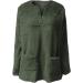 AMhomely Women's Plus Size Teddy Fleece Hoodie with Pocket - Army Green 3XL - Buy Online on SooperMarket.com