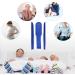 Antdvao Sock Aid Kit- Easy to Put on Take Off Socks Support Stocking Aid Light and Easy to Wear Shoe Horn with Hooks Suitable for Independent Living Aids Help Put on Shoes/Socks/Shirts (Blue) - Buy Online on SooperMarket.com