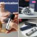 BRARIOS Perfume Atomiser Refillable Travel Size Portable Atomiser Spray Mini Empty Perfume Bottle Leak Proof Cologne Dispenser for Women and Men 5ml (Black(BK)) - Buy Online on SooperMarket.com