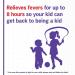 Children's Advil (100 ML Grape Flavour) Ibuprofen Suspension Temporary Fever Reducer 100 ML Grape - Buy Online on SooperMarket.com