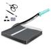 Paper Cutter,Hmseng A4 Paper Trimmer with Safety Guard, 12" Cut Length Paper Cutting Board, Guillotine Trimmer with 16 Sheets Capacity Paper for Scrapbooking Craft, Paper, Coupon, Label, Cardstock Gray