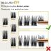B&Q D Curl Cluster Lashes | 72 Natural Eyelash Clusters for DIY Extensions | Soft Fluffy Individual Clusters | UK-FD-B45-D-8-16MIX - Buy Online on SooperMarket.com