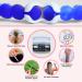 PRO Hair Tie - Easy-Release Clasp - Secure Hold - No Damage - Active Lifestyle - Glow Pack of 8 - Buy Online on SooperMarket.com
