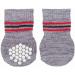 Trixie 19504 Dog Socks - Anti-Slip Large (L) Grey - 2 Pcs - Ideal for Dogs | International Shipping Available - Buy Online on SooperMarket.com