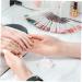 ABOOFAN Diamond Decor Candy Jar Nail Liquid Holder Acrylic Nail Supplies Dappen Dish for Acrylic Nails Nail Accessories Acrylic Nail Tools Nail Powder Heart-shaped Glass - Buy Online on SooperMarket.com