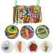 Wellensing Colorful Parrot Swing Toy | Natural Safe Wood Chew Block for All Birds (Red) - Buy Online on SooperMarket.com
