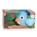 Apple Park Crawling Blue Birdie Teething Baby Toy - Organic Cotton & Bamboo Ring - Buy Online on SooperMarket.com