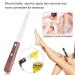 Reusable Metal Wax Spatula with Wooden Handle - Hair Removal Wax Applicator Tool for Smooth Skin | International Shipping Available - Buy Online on SooperMarket.com