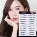 WOFASHPURET 4pcs Eyebrow Stickers Hair Like Eyebrows Stick on Imitation Eyebrow Transfer Stickers 4d Make up - Buy Online on SooperMarket.com