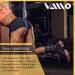 VAIIO Adjustable Neoprene Ankle Straps for Cable Machines - Premium Comfort Fit with Double D-Ring - Improve Abdominal Muscles, Lift Butts, Tone Legs - Black Pair - Buy Online on SooperMarket.com