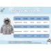 Kids4ever Leopard Print Winter Coat - Toddler Zipper Hooded Jacket for Boys & Girls, Windproof & Warm Fleece Outerwear Snowsuit with 2 Pockets, 18-24 Months - Buy Online on SooperMarket.com