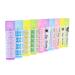 25-Pack Empty Lip Balm Tubes - 5 Colors - DIY Chapstick Containers with Stickers - 5.5 ml - Buy Online on SooperMarket.com