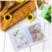 PRETYZOOM Mini Picture Album Keychain Photo Album Leather Scrapbook Wedding Picture Album Business Cards Holder Books Lovers Clip 11X8cm As Shown 4 - Buy Online on SooperMarket.com