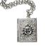 OralGos Exquisite Handmade Pendant Vintage Book Locket Pendants Necklaces for Collectors and Fashion Enthusiasts 1601