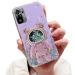 Tivenfezk Nadoli for Xiaomi Redmi Note 10 Pro Treisand B r Astronaut Hidden Stand Shell caricature glitter astronaut stand Soft silicone bling cell phone case.