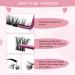 Cluster Lashes 72 Pcs Lash Clusters DIY Eyelash Extension Individual Cluster Eyelashes Tender Style Self-Application Fluffy Super Thin Band Reusable Soft & Comfortable(Tender-D-8-16mix) 8-16 mix Tender - Buy Online on SooperMarket.com