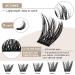 B&Q Eyelash Extension Kit B05 - 72Pcs Individual Lashes DIY Cluster Lash Kit with Tweezers and Bond/Remover - D-8-16 MIX - Buy Online on SooperMarket.com