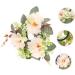 LIFKICH Artificial Garland Ornament Rings Wedding Decorations Candle Holders Candlesticks Eucalyptus Boho Decor Candle Wreath Wedding Party Decoration Plastic Front Door Flowers Picture 1 23.00X23.00X8.00CM - Buy Online on SooperMarket.com