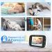 Hello Baby Monitor with Camera and Audio, LCD Display Video Baby Monitor - No WiFi, Infrared Night Vision, Temperature Screen, Lullaby, Two-Way Audio and VOX Mode (HB66) - Buy Online on SooperMarket.com