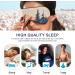 Haskirky Light Blocking Eye Mask Breathable and Adjustable Adult Men and Women Travel on Business Trips Yoga Meditation Light Smooth Comfortable Eye Mask Office Deep Sleep Goodies Mountain Landscap - Buy Online on SooperMarket.com