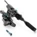 Terske Titanium Brake & Shift Lever Mountain Bike Bolt Kit - SRAM Matchmaker - Oil Slick - Buy Online on SooperMarket.com