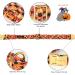 Aring Pet Halloween Dog Collar - Adjustable Cotton X-Small Sweet Orange with Sailor Fly - Perfect for Festive Celebrations! - Buy Online on SooperMarket.com