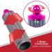 SPARES2GO 40mm 1.6 Inch x 135mm Barrel Compatible with Dyson Fits Airwrap Hair Styler (Nickel/Fuchsia) - Buy Online on SooperMarket.com