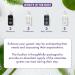 Infuse 10 Piece Ecobox All-In-Kit | Lavender Mint Soap Shampoo Conditioner Body Wash & Lotion - Bulk Hotel Toiletries | Luxury Personal Care Products - Buy Online on SooperMarket.com