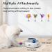 ORSDA Replaceable Feathers and Fluffy Toy Accessories 6Pcs Feather Refill for All ORSDA cat Toys 6pcs Replacement Feathers - Buy Online on SooperMarket.com
