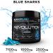 Revolution Nutrition BCAA Splash BCAA Powder Vegan Formula Zero Calorie Lactose Free Muscle Recovery Post Workout 7100 Mg of Branched Chained Amino Acid 1000 mg Citrulline Malate 280 G 46 Servings (Blue Sharks 0.62 Pound) Blue Sharks 0.62 Pound - Buy Online on SooperMarket.com