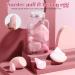 BS-MALL Pink Makeup Sponge & Triangle Puff Set - 10 Soft Pearl Cotton Sponges for Flawless Foundation & Concealer Application - Perfect for Detailed Makeup - Buy Online on SooperMarket.com