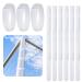 30 Pcs Goal Net Straps Soccer Attachment Straps Soccer Goal Trap White for Holding Soccer Nets to The Goal Posts for Boys Kids Soccer Training 14 x 0.8 Inch Simple Style