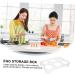 KOMBIUDA Egg Storage Box Tray Storage Drawer Fridge Fresh Egg Holder Egg Storage Case Server Universal Assorted Color 14.8x9.7x2cm - Buy Online on SooperMarket.com
