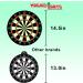 Magnetic Dart Board Game Set - Safe Indoor Outdoor Fun for Kids and Adults | 12pcs Magnetic Darts | Perfect Family Gift - Buy Online on SooperMarket.com
