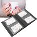 Nail Sticker Display Book Nail Stickers Storage Albums Nail Sticker Album Cardboard Kraft Paper for Nail Salons Family Photo Storage(Black) - Buy Online on SooperMarket.com