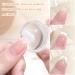 3-Piece Nail Art Stamper Kit - Clear Silicone Nail Stamp Set for French Manicure & Designs - Buy Online on SooperMarket.com