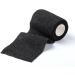 Buy Cojj 16 Pcs Self-Adhering Cohesive Bandage - 7.5cm x 4.5m Waterproof Elastic Bandage for Humans & Animals - Black - Buy Online on SooperMarket.com