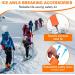 Retractable Ice Awls Kit - Ice Fishing Safety Picks Tool with Flexible Tips - Portable Emergency Gear for Skating and Walking on Ice (2 Pack) - Buy Online on SooperMarket.com