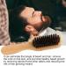 Wild Boar Beard Brush for Stiff Hair - Natural Wooden Brush for Men | Elastic Soft & Stiff Bristles for Beard & Mustache Grooming - Buy Online on SooperMarket.com