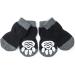 Pet Heroic Anti-Slip Dog & Cat Socks with Rubber Reinforcement - Indoor Paw Protector for Traction Control - 8 Sizes Available (Black, Size S) - Buy Online on SooperMarket.com