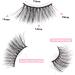 Glowingwin Half Wispy Cat Eye False Eyelashes | Natural Look 10 Pairs Soft Handmade Reusable Faux Mink Corner Lashes - Buy Online on SooperMarket.com